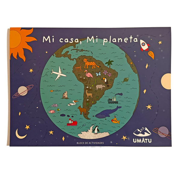 Block de Actividades -  Mi Casa, Mi Planeta