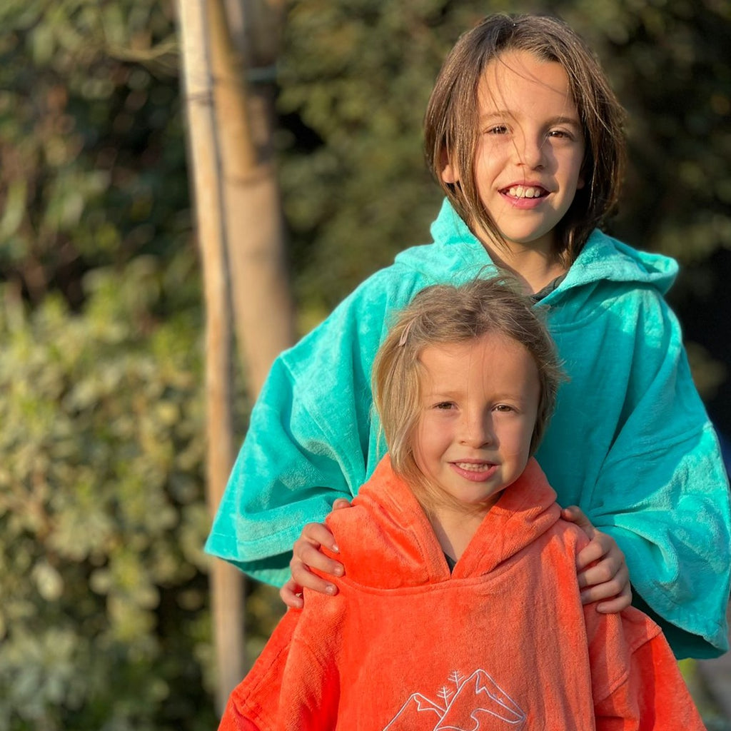 Poncho Toalla // Talla S - 1 a 4 años